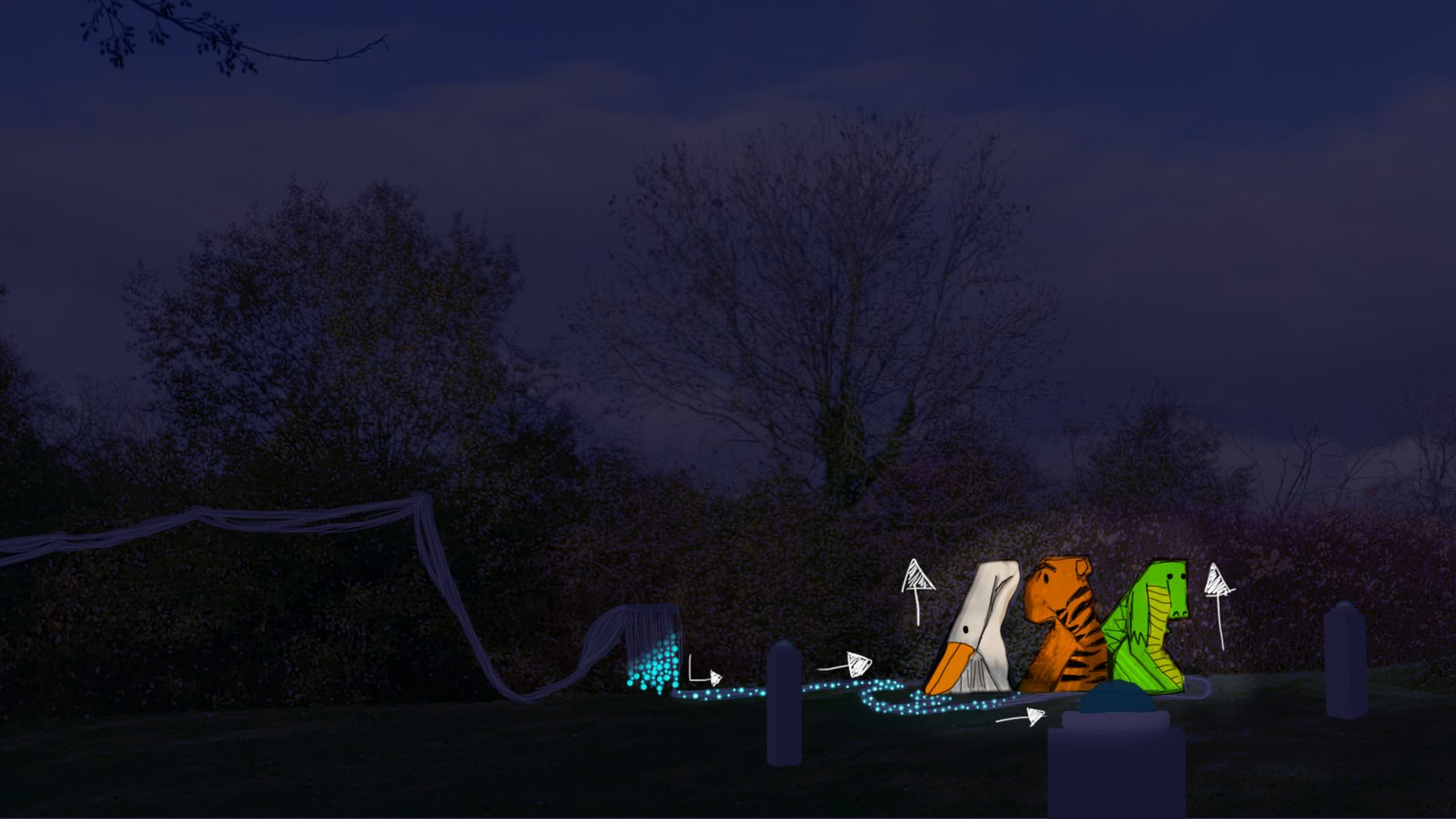 Acte 3 : les animaux naissent des sculptures